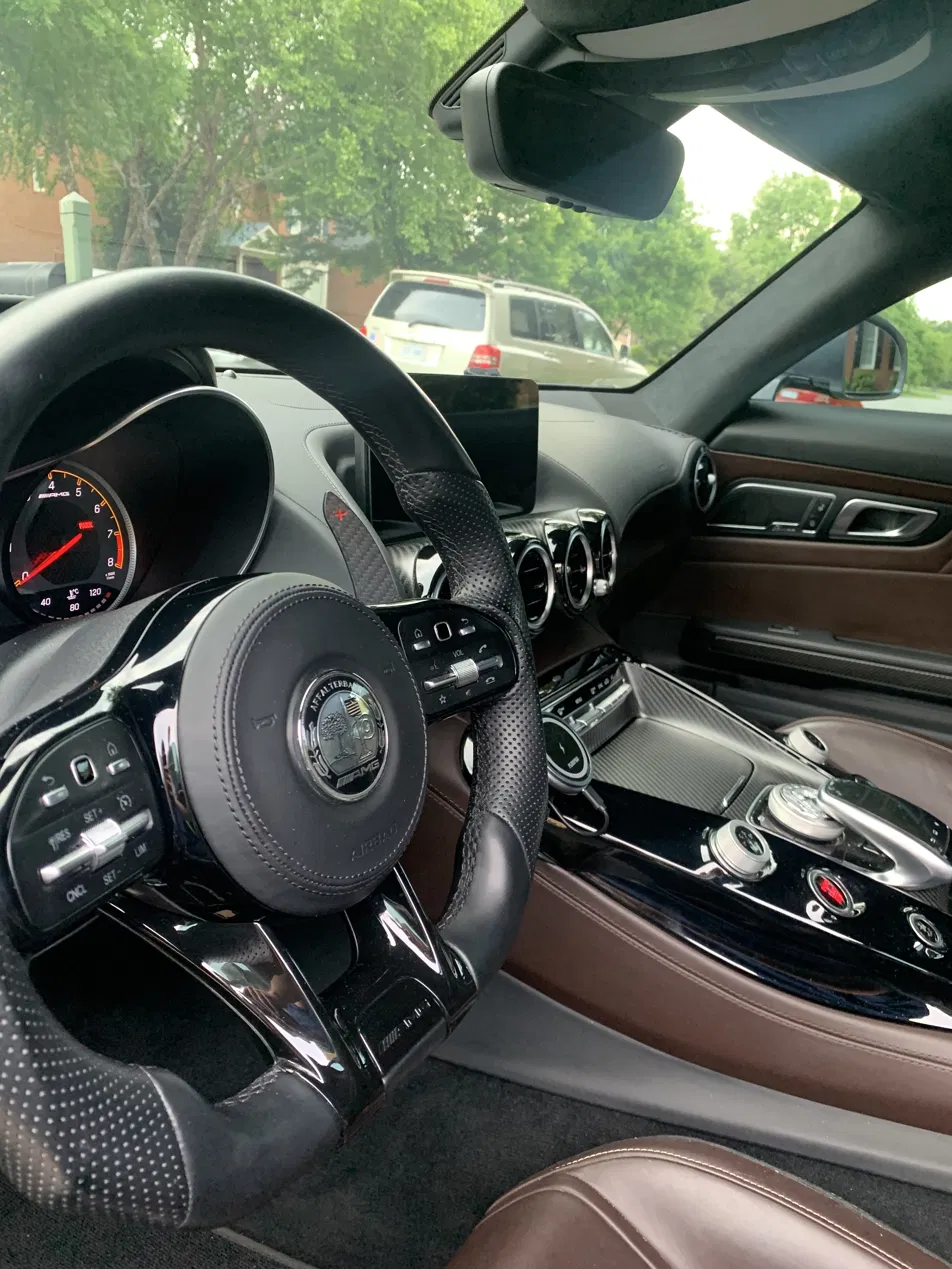 Mercedes AMG interior detail
